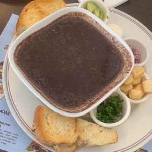 Crema de frijol