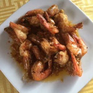 camarones al ajo