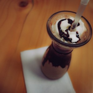 frozen de chocolate 