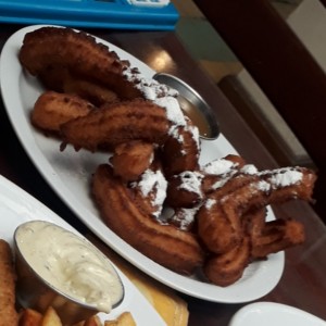 churros con arequipe