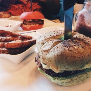 hamburguesa vegetariana 