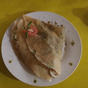 crepa vegetariana
