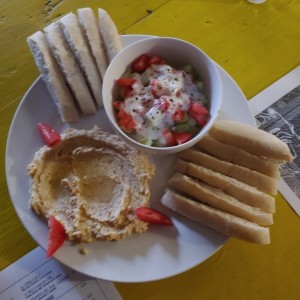humus de garbanzo