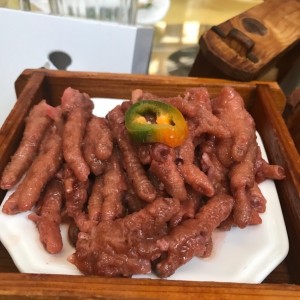 patitas de pollo agridulces