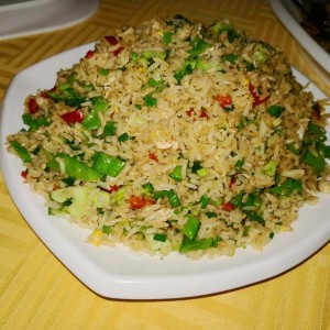 Arroz Frito Vegetariano