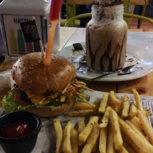 hamburguesa chesse 