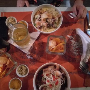 Ceviche del rey y Nikkei