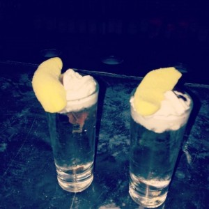 shot Banana Split