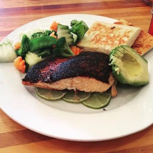 blackened salmon