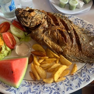 Mojarra Frita - Grande- 🐟
