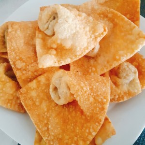 Wantan Dorado de Camarón