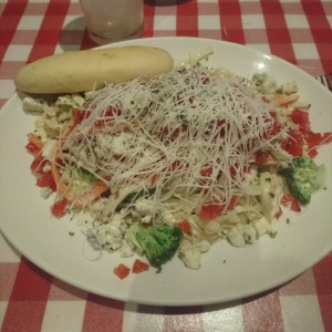 Fettuccine con Pollo alla Griglia