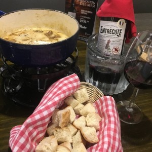 Queso y carne