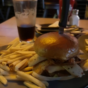 hamburguesa La Alemana