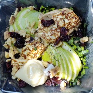 ensalada con aderezo de naranja 
