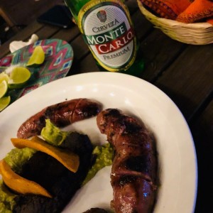 plato de longaniza