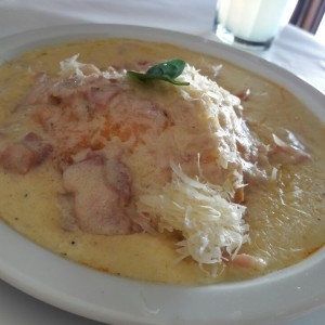 lasagna a la carbonara 