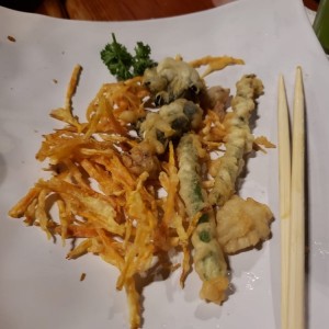 Tempura de vegetales