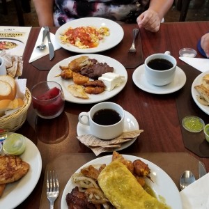 Desayuno tipo Buffet 