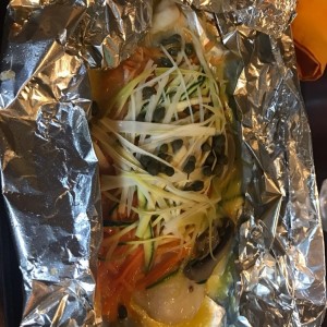 Pescado Papillote