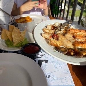 mariscada para dos personas 