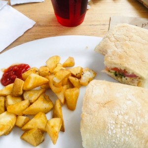 Sandwich de pesto