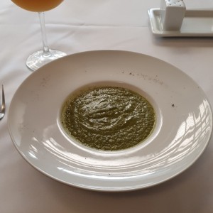 sopa de Zuchinni