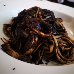 pasta de calamares