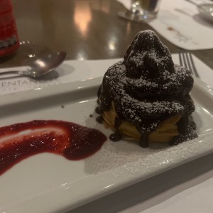 Postres - Profiteroles de Chocolate
