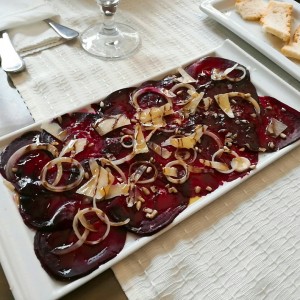 Carpaccio de Remolacha