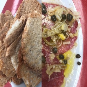 Carpaccio de res