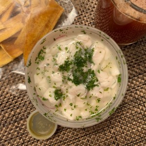 Ceviche de Pescado tipo Peruano