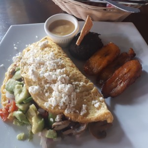 Omellet Queso y Feta