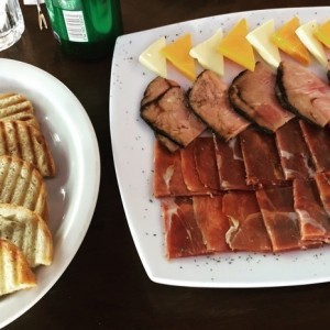 entrada de jamon serrano 