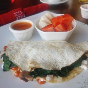 Omelette de Espinacas