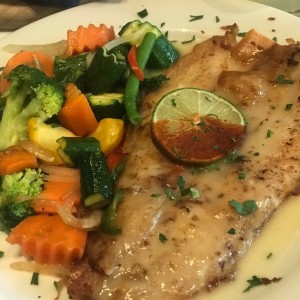 PESCE AL LIMONCELLO