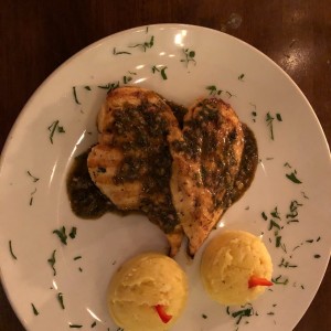 pollo con chimichurri