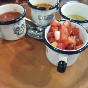 Diferentes Salsas