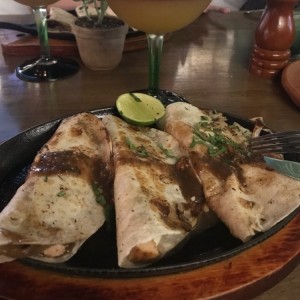 Tacos de pollo con Chimichurri