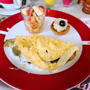 Omelette Falafel