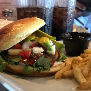 Lunch - Caribbean Chicken Sandwich