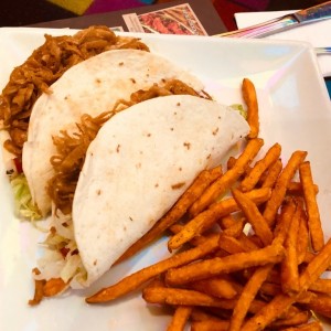 BBQ Pork tacos