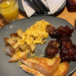 Tejano Rib BBQ Desayuno