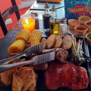 parrillada para dos personas