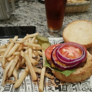 hamburguesa tradicional