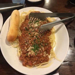 pasta a la bolognesa 