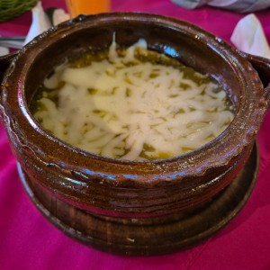 Huevos ahogados en salsa verde