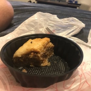 baklava... pidanlo para llevar si estan muy llenos vale la pena