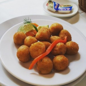 bolas de pescado
