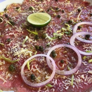 Carpaccio de lomito